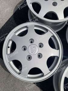 Porsche 964 911 Design 90 rims Original 16 inch, 6 & 8J, 911 Carrera D90 - PORSCHE 911 (964) - thumb-3