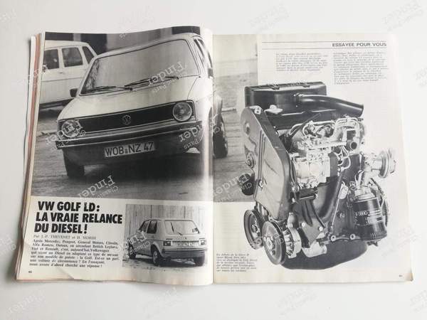 L'Automobile Magazine - #366 (Décembre 1976) - VOLKSWAGEN (VW) Golf I / Rabbit / Caddy / Jetta - #366- 3