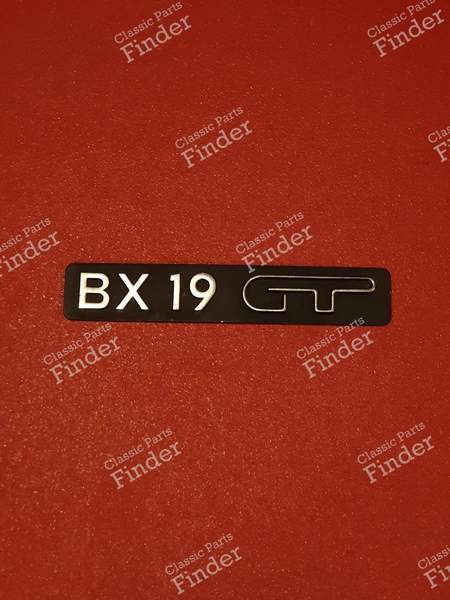 Logo außen Citroën BX GT - CITROËN BX 