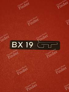Logo außen Citroën BX GT - CITROËN BX