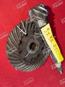 Bevel gear 9x34 - Gordini version - RENAULT 12 / Virage (R12) - BV365- thumb-1