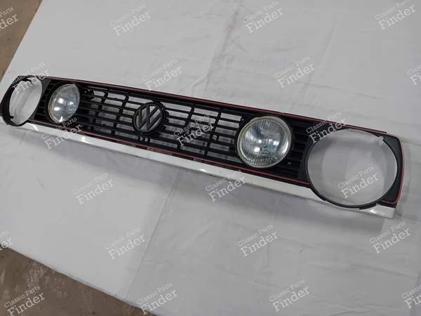 7-bar grille GTI phase 1 - VOLKSWAGEN (VW) Golf II / Jetta - 191 853 653 H- 2