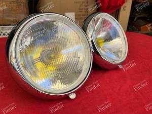 Pair of complete headlights - RENAULT Frégate - 163- thumb-1