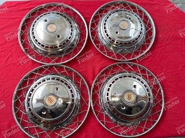 Set of 4 Chapron hubcaps - CITROËN DS / ID - 0