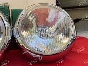 Pair of complete headlights - PEUGEOT 203 - Isoroute 413- thumb-2