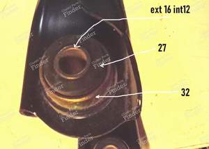 Lower left front triangle Renault R9, R11, R21 - RENAULT 9 / Alliance / Broadway / 11 / Encore (R9 / R11) - SB8378- thumb-1