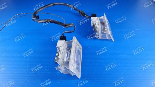 License plate lights - RENAULT 5 (Supercinq) / Express / Rapid (R5) - 40460- 1