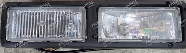 Fog lights - XR3 / RS versions - FORD Fiesta / Courier - 1