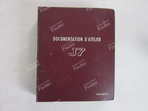 MANUEL de REPARATION D'ATELIER pour PEUGEOT J7