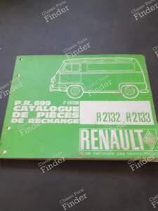 Spare Parts Catalog for RENAULT Estafette / Hi-boy / Petit-Panel