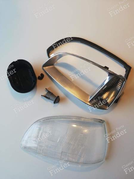 Left front lens, phase 3 - RENAULT Clio 1 - 551-1123L-LD-EM - Equiv. 7701042150- 9