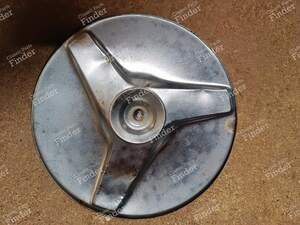 Verchromte Radkappe mit Lamellen - RENAULT 4 / 3 / F (R4) - thumb-1