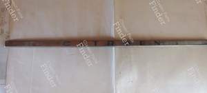 Edelstahlzierleiste 'CITROËN' oberhalb des Nummernschilds für CITROËN Dyane / Acadiane