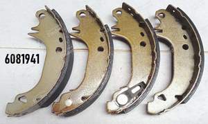 Rear brake kit - PEUGEOT 106