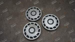 3 'Turbine' hubcaps for PEUGEOT 405 / Pars / Khazar