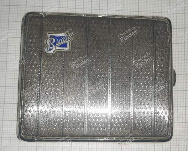 Silver cigarette case - BUICK Master Series 