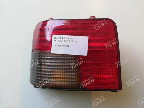 Complete left rear light for 205 phase 2 - PEUGEOT 205 - 084394 / 2208G- 0