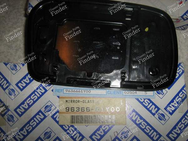 Left mirror glass - NISSAN Sunny / Pulsar (N14) - 9636661Y00- 1