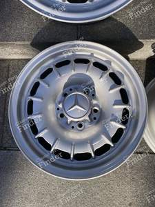 MERCEDES BAROCK ORIGINAL RIM - W108 W126 R107 - 6,5Jx14H2 ET30/1084001002 - MERCEDES BENZ W108 / W109 - 1084001002- thumb-4