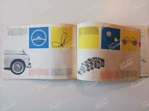 Manuel d'entretien - MERCEDES BENZ 190 SL (W121 BII / R121) - KD1004 958 /- thumb-3