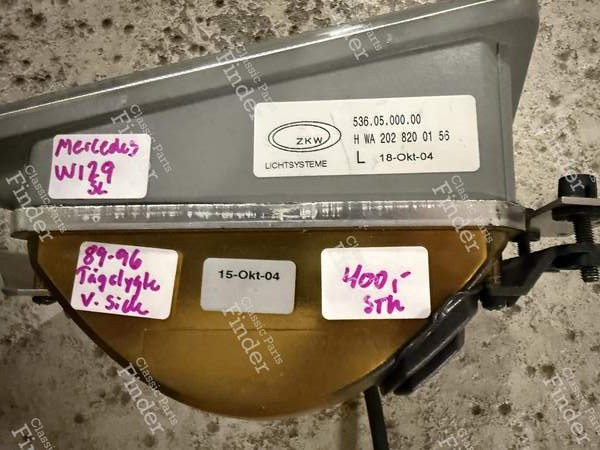2 Nebelscheinwerfer – AMG-Modelle - MERCEDES BENZ SL (R129) - HWA 2028200256 (R) / HWA 2028200156 (L)- 3