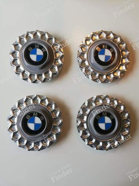 4er-Set Nabendeckel für BBS-Felgen in 15 Zoll - BMW 3 (E30) - Equiv. OEM: 36 13 2 225 376)- 0