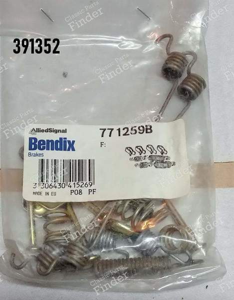 Rear brake kit Fiat Bravo/Brava from 9/95 to 9/96 BENDIX mounting - FIAT Bravo / Brava - 391352F- 2