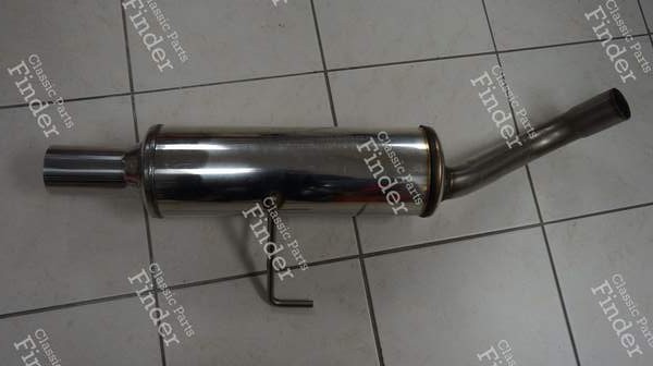 Stainless steel exhaust 1.8 16v - RENAULT Clio 1 - 2