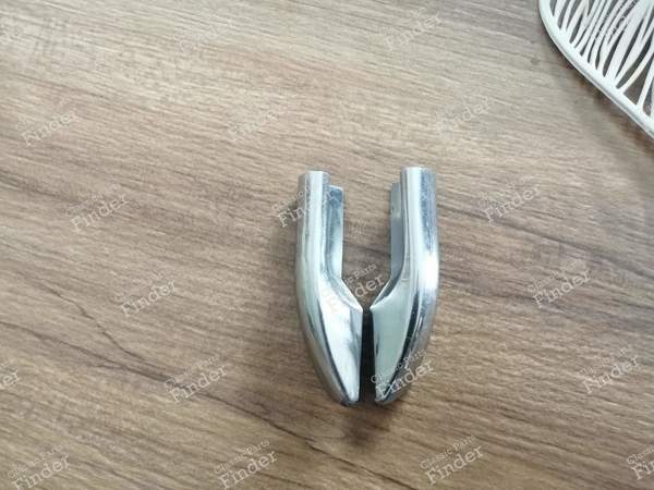 Paire d'embouts de finition chromé pour gouttières - CITROËN CX - 1