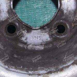 4 steel rims - RENAULT 9 / Alliance / Broadway / 11 / Encore (R9 / R11) - 9345- thumb-2