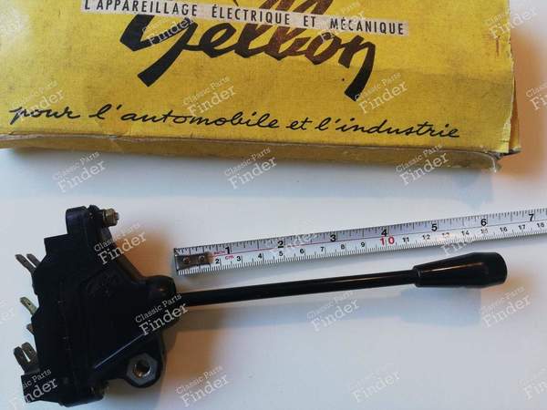 Leuchtturm-Codeschalter (schwarzer Stab) - PEUGEOT 404 - 5