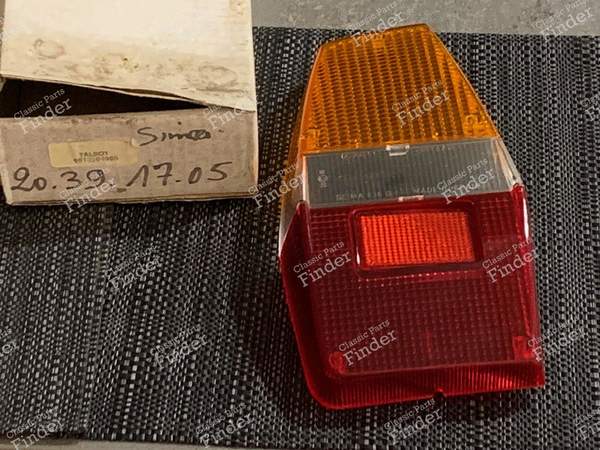 Cabochon des linken Rücklichts - SIMCA-CHRYSLER-TALBOT 160 / 180 / 2 litres / 1609 / 1610 - 636G- 2