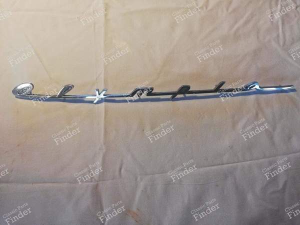 Schriftzug 'Olympia' - OPEL Olympia Rekord - 6673349- 4