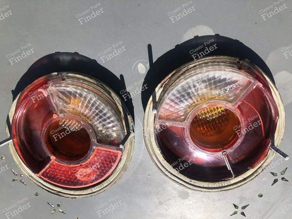 Paire de LAMPES ARRIÈRE (verres) - droite & gauche - BMW 1500 / 1600 / 1800 / 2000 (Neue Klasse) - 18358 (R) / 18348 (L)- 3