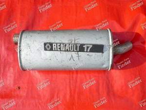 Silencieux d’échappement - RENAULT 15 / 17 (R15 - R17) - thumb-1
