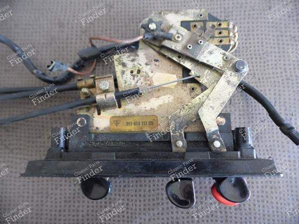 PLATINE COMMANDE CHAUFFAGE - PORSCHE 911 / 912 E (G Modell) - 91161311105 / 91161311110- 4