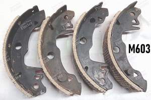 Rear brake shoes for CITROËN LN / LNA