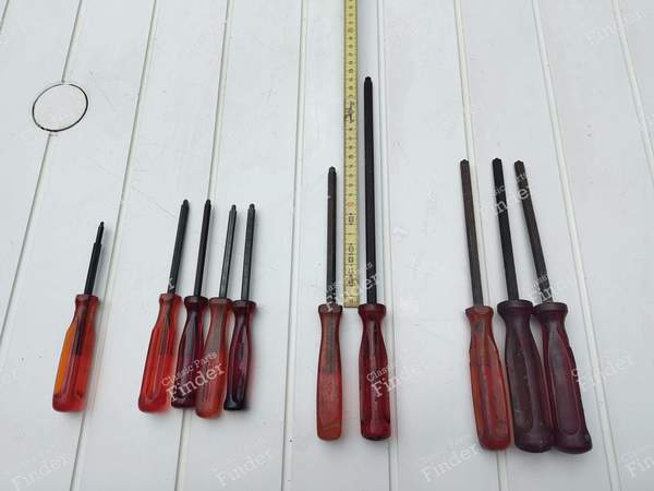 Schraubendreher Facom "Typ AL" und gleichwertige Schraubendreher für TACL-Schrauben - RENAULT 16 (R16) - AL1 à AL4- 0