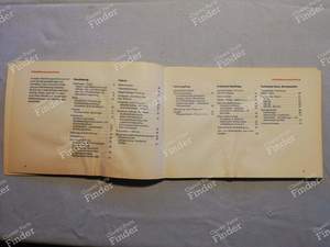 Manuel de bord - Classe S - MERCEDES BENZ S (W116) - A1165841396 / 6500 4720- thumb-2