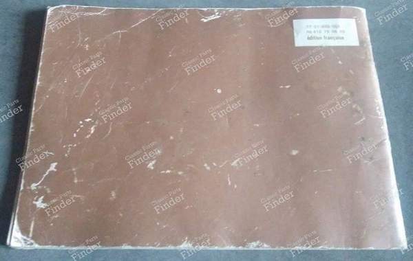 Manuel d'utilisation - RENAULT 18 (R18) - 7701445082 / NE410 79 06 80- 1