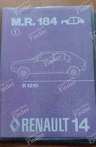 Repair Manual - M.R. 184 for RENAULT 14 (R14)