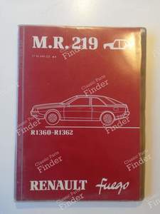 M.R. 219 - Repair manual for RENAULT Fuego