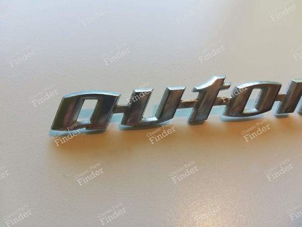 Automatic' trunk sign - VOLKSWAGEN (VW) 1500 / 1600 (Typ 3) - 083111003- 1