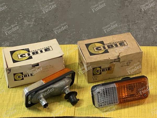 2 Clignotants / Veilleuses bicolores - R12, A310 V6, Talbot... - MATRA-SIMCA-TALBOT Rancho - 3076- 1