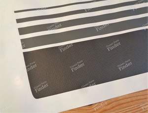 Selbstklebender Streifen TURBO - RENAULT 9 / Alliance / Broadway / 11 / Encore (R9 / R11) - thumb-2