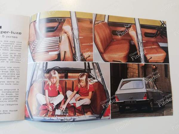 Sales brochure - Sedan and Estate - PEUGEOT 304 - 07.1971- 3