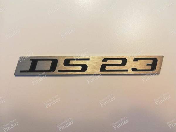 DS 23 trunk sign - CITROËN DS / ID - 0