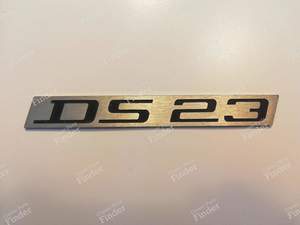 DS 23 trunk sign - CITROËN DS / ID