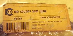 Beschleunigerkabel - PEUGEOT 405 / Pars / Khazar - 081700- thumb-3