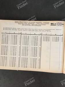 Spare Parts Manual - PR 907 (6th Edition) - RENAULT 12 / Virage (R12) - 7701437674- thumb-5